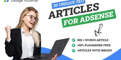 10 unique SEO articles for google adsense approval